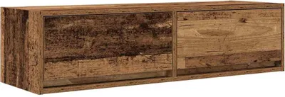 Zdjęcie produktu dla vidaXL Szafka pod telewizor z odzyskanego drewna 100 x 31 x 25,5 cm materiał drewnopochodny