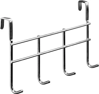 Produktbild von Hettich Türgarderobe 4 Haken 29,0 x 16,5 x 9,5 cm silber