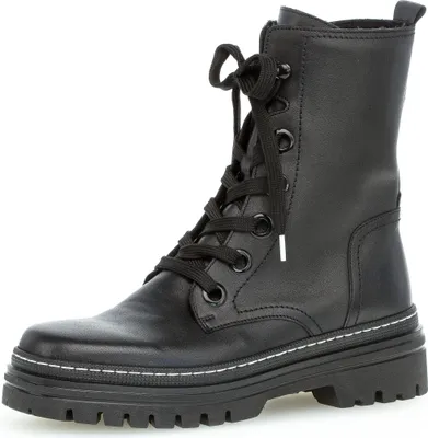 Produktbild von Gabor Shoes Biker Stiefel Schwarz Glattleder Größe: 36.5 Normal