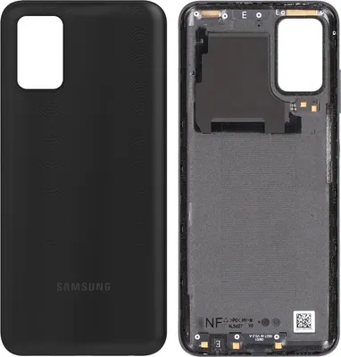 Obrázek produktu pro Zadní kryt Samsung Galaxy A03s - černý