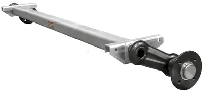 Produktbild von Knott Vg7-L Ungebremste Achse Für Bootsanhänger 750 Kg 1475 Mm 1766 Mm 4X100