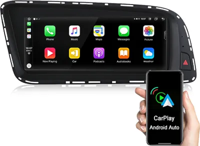 Immagine prodotto di 8.8''6+128GB kabelloses CarPlay Für Audi Q5 2009-2016 Android Auto autoradio 4GSIM WIFI SWC DAB+ 8kern FM USB