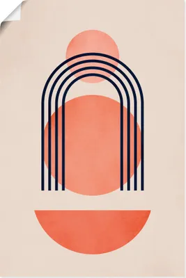 Produktbild von ARTland Poster Geometrica Nr. 7 Größe: 40x60 cm