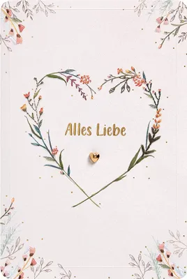 Produktbild von Allgemeine Wünsche  Finest Collection Karte mit Briefumschlag plastikf