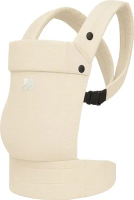 Obrázek produktu pro DERYAN Amora Lněné nosítko pro miminko – Ergonomické nosítko – Krémové