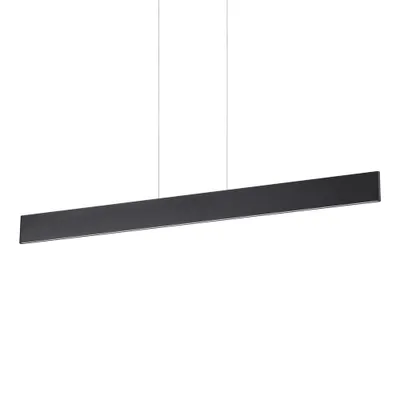 Produktbild von Sospensione Industrial-Minimal Schreibtisch Metallo Nero Led 32W 3000K Luce Calda
