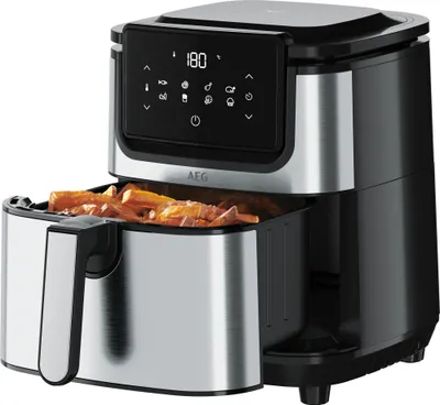 Produktbild von AEG Heissluftfritteuse AF6-1-4ST Gourmet 6 / Fassungsvermögen: 3,5 l AF6-1-4ST Grau