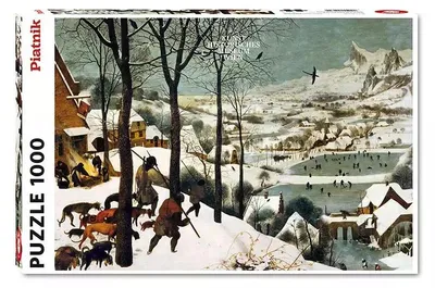 Obrázok produktu pre Piatnik Puzzle Bruegel Hunters in the snow, 1000 pcs
