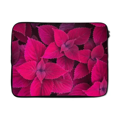 Produktbild von MuchoWow® Laptop Hülle 15 Zoll Blätter - Abstrakt - Muster Laptoptasche - Laptoptasche - Sleeve - Rundum-Schutz