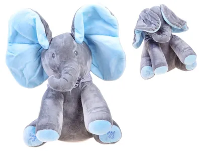 Produktbild von Interaktiver Plüsch-Elefant Elefant-Maskottchen ZA3112