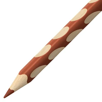 Produktbild von STABILO Ergonomischer Buntstift für Rechtshänder - EASYcolors - 12er Pack - hellbraun