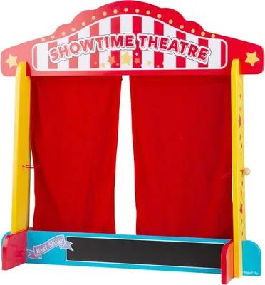 Produktbild von BJ339 Puppentheater aus Holz