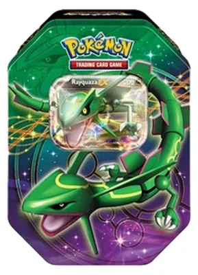 Productafbeelding van Pokémon Legendarische EX-blikken: Rayquaza-EX blik