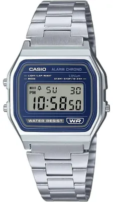 Image de Casio Vintage Hommes/Femmes Argent Casio-A158WEA-2EF
