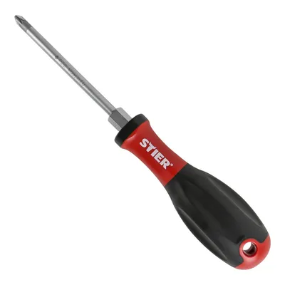 Produktbild von STIER Pozidriv-Schraubendreher, mit 3K-Kraft-Griff, PZ 1