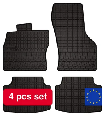Obrázek produktu pro Gumové koberečky do auta, odolné, přesně padnoucí, černé