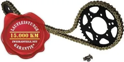 Produktbild von Kettensatz für Kawasaki VN 800 Classic VN800 1996-2006 X- Ring verstärkt goldfarben "16 zu 42"