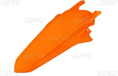 Productafbeelding van Achtervleugel voor KTM EXC 125 '20-'21, EXC/EXCF(EXC-F) 150/250/300/350/450/500 '20-2023, kleur oranje (met bevestigingspunten), voor enduromodellen