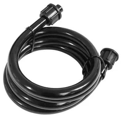 Produktbild von Sprühschlauch 125 cm, Ø außen 11 mm, Ø innen 6 mm, Ersatzteil für Drucksprüher, 2 Muttern ca. 17 mm