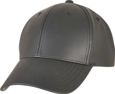 Produktbild von FLEXFIT Synthetic Leather Alpha Shape Dad Cap