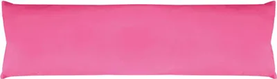 Immagine prodotto di Fodera per cuscino per chi dorme sul fianco, rosa, ca. 40x140 cm – Rivestimento in microfibra, lavabile, per cuscini anatomici, cuscini di riempimento e cuscini per chi dorme sul fianco