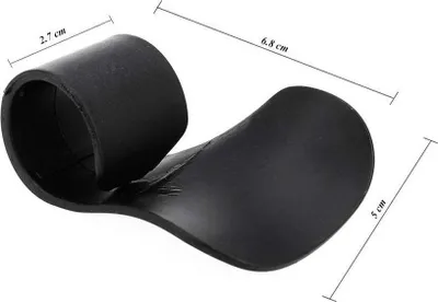 Image de Repose-poignet universel pour moto avec aide à l'accélération, adapté aux guidons de 2,2 cm (7/8")