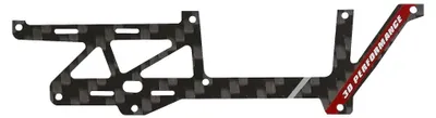 Produktbild von OMPHOBBY OSHM1214R, Flugzeugrumpf, Karbonfaser, Schwarz, Rot