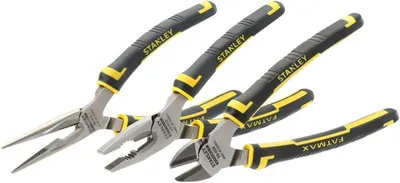 Productafbeelding van Stanley 4-84-488 Fatmax universele tangenset met halve tangen, 3-delig