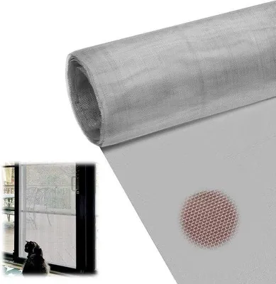 Obrázok produktu pre Nerezové pletivo 60 mesh, 30 x 150 cm, na ochranu pred myšami a hmyzom