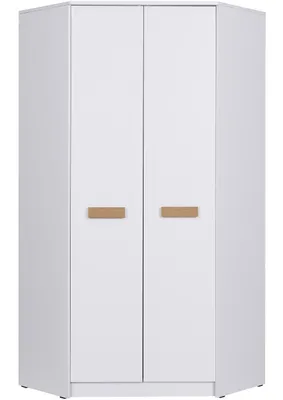 Produktbild von Marmex Möbel Grant G8 Weiß -Eckkleiderschrank mit Soft-Close-System 91x195x91cm
