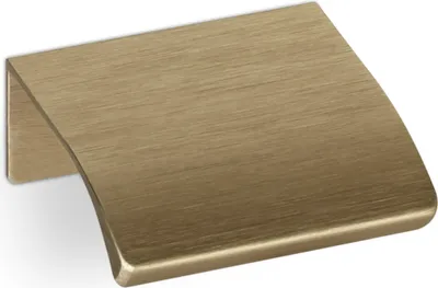 Produktbild von Griffleiste SOTECH BLANKETT ALEX Länge 40 mm Messingoptik gebürstet