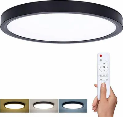 Obrázok produktu pre Stropnica LED 300mm 36W 3-6000K CCT+DO 2700lm IP20 čierne SOLIGHT WO8018