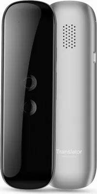 Zdjęcie produktu dla G5 Wielojęzyczny Przenośny Bluetooth Instant tłumacz Język czarny