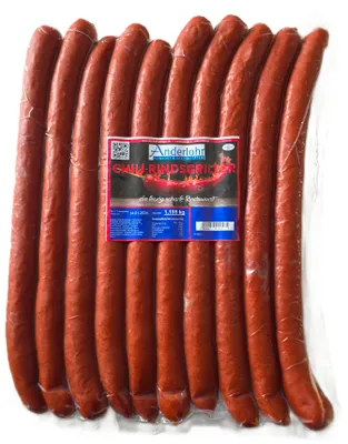 Produktbild von Chili-Rindsgriller - Die feurige Rindswurst im Schafssaitling - 10 x ca. 120 g