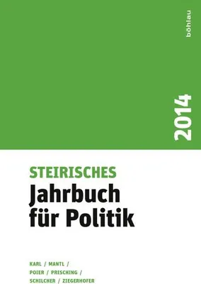 Immagine prodotto di Steirisches Jahrbuch für Politik 2014