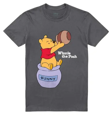 Immagine prodotto di Winnie the Pooh - Maglietta "Hunny" unisex uomo/donna TV33976 (XL) (antracite)