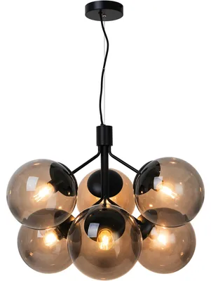 Produktbild von Nordlux - Hängeleuchte Ivona - Schwarz - 62x62x44.5 cm