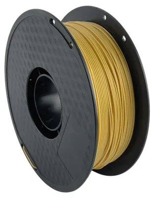Obrázok produktu pre Weistek PLA vlákno, zlatá farba, 11-1,75 mm, 1 kg, tvrdosť 95A