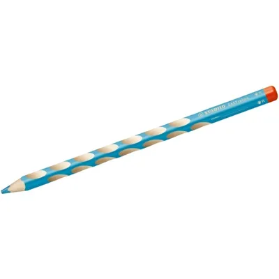 Image de Crayon de couleur ergonomique pour droitiers - STABILO EASYcolors - Crayon simple - bleu ciel