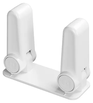 Immagine prodotto di INF Blocco sicurezza maniglia porta 2 pezzi ABS bianco 8.9cmx7.28cmx3.5cm