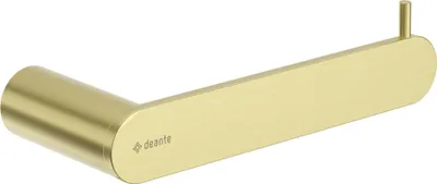 Zdjęcie produktu dla Deante - Uchwyt na papier toaletowy ścienny Round złoty szczotkowany