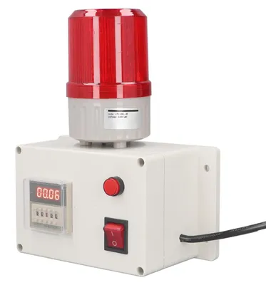 Obrázek produktu pro Alarmová siréna 110dB - Průmyslový alarm se stroboskopem a zpožděním