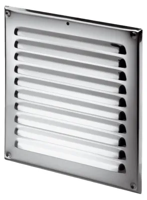 Obrázek produktu pro Mřížka větrací se síťovinou Den Braven 165 x 165 mm, nerez
