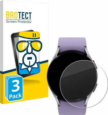 Produktbild von 3x BROTECT Schutzglas für Samsung Galaxy Watch 5 (40mm) Displayschutz 9H Glas klar transparent