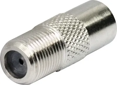 Obrázok produktu pre Schwaiger Adapter F-Kupplung / Koax Stecker Silber