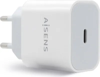 Produktbild von Aisens A110-0537 Wall Charger/ 1xUSB Type-C/ 20W