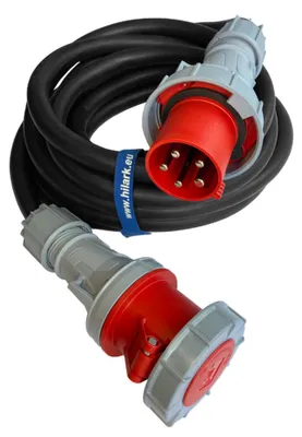 Image de Rallonge en caoutchouc 63A H07RN-F 5x10mm² 15m