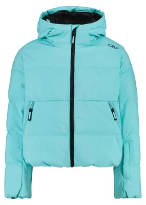 Produktbild von CMP Mädchen Skijacke mit Kapuze und Clima Protect blau 164