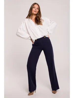 Produktbild von Makover Elegante Hosen für Frauen Kunwen K114 dunkelblau XXL