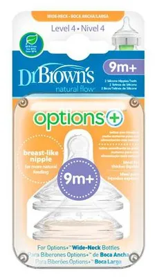 Image de Dr Browns Tetina Dr Browns Options 9m B ancha